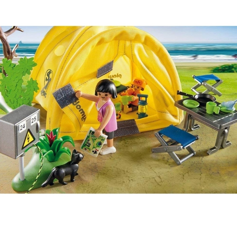 LAST 1 Playmobil Family Camping Trip Coloring Book - Picture 4 of 6